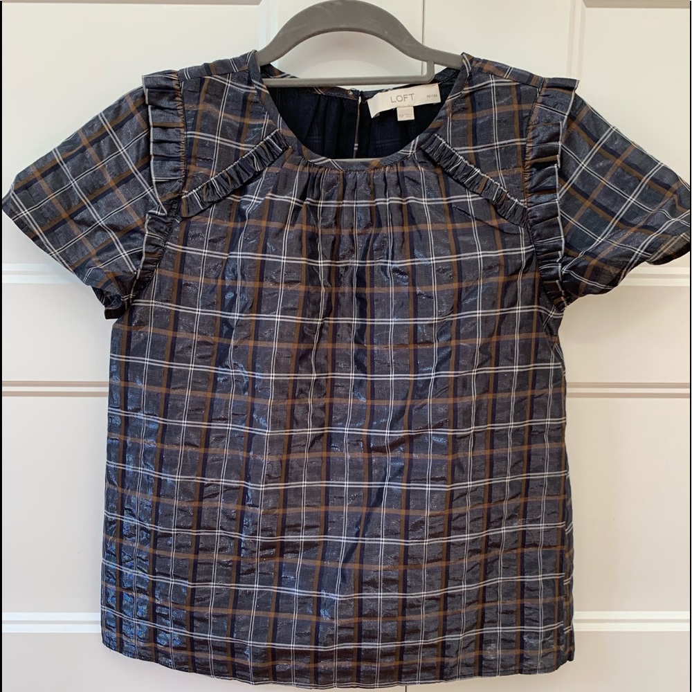 Plaid Blouse